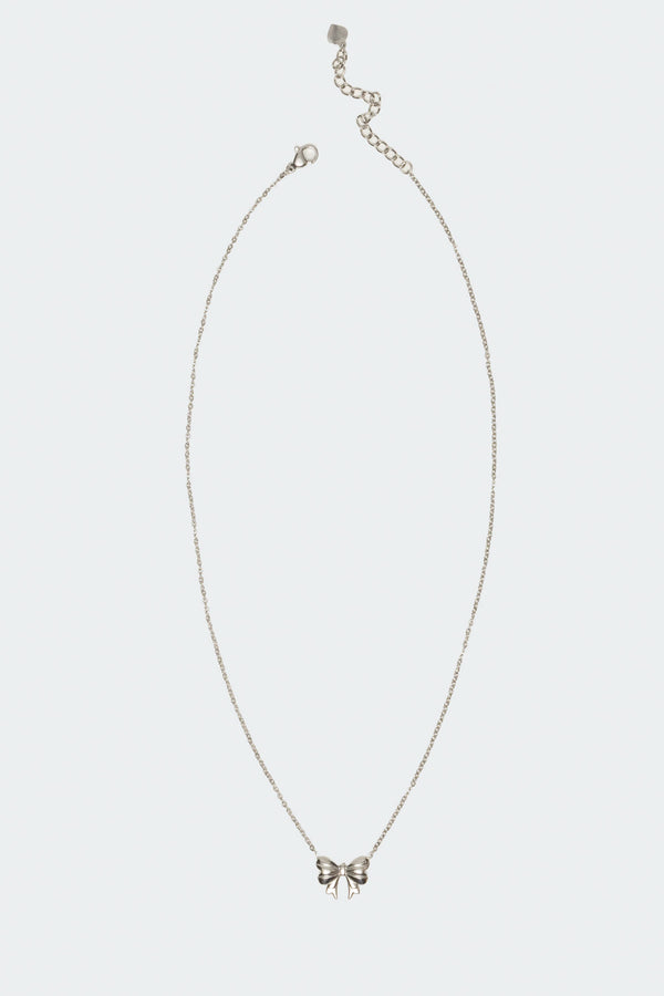 Bow Charm Necklace