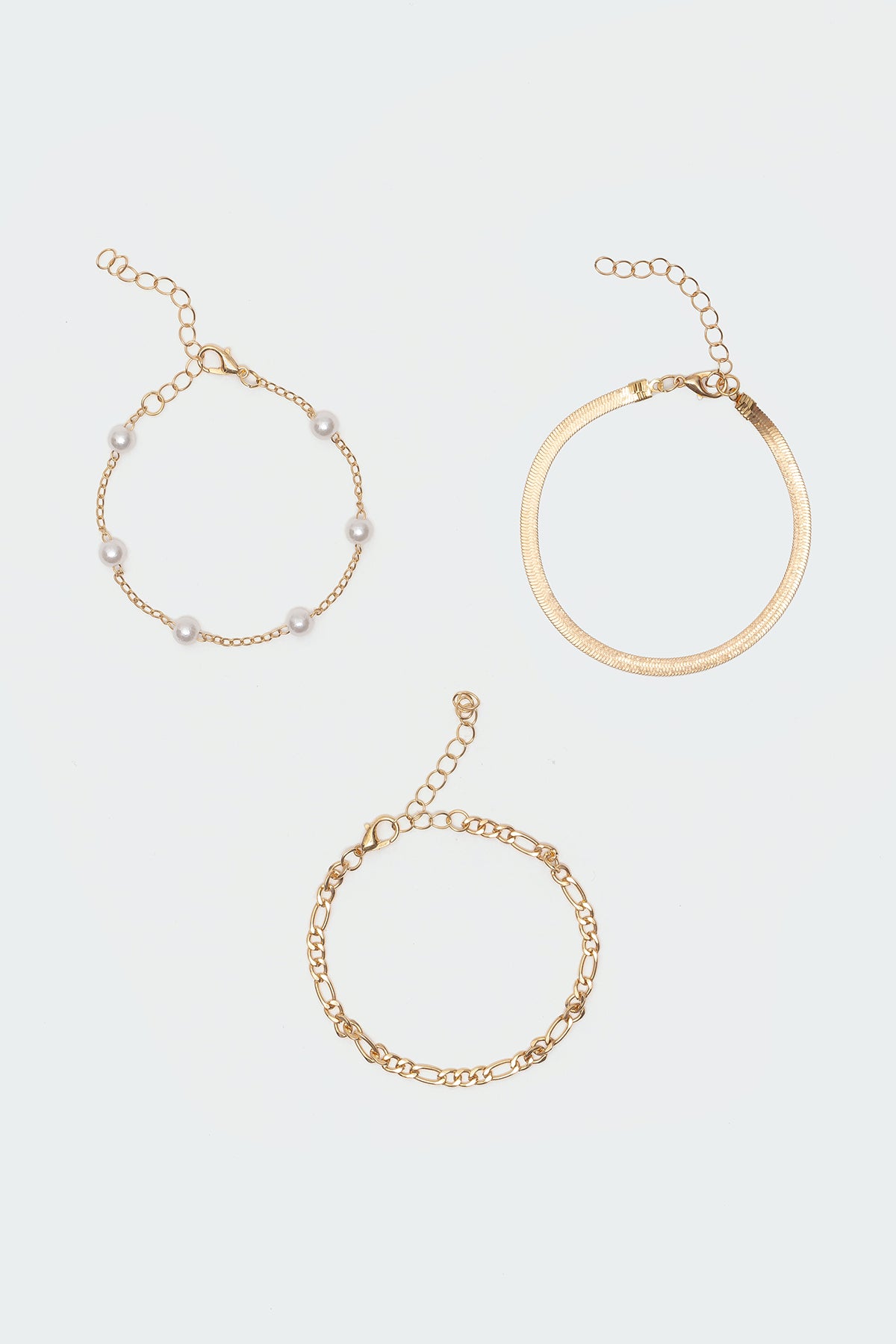 Mixed Chain Bracelets