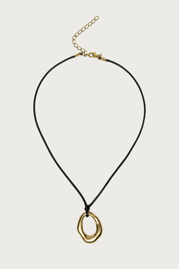 Hoop Cord Necklace