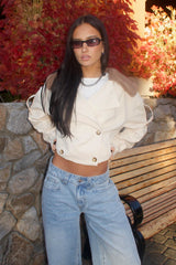 Detachable Faux Fur Trench Coat