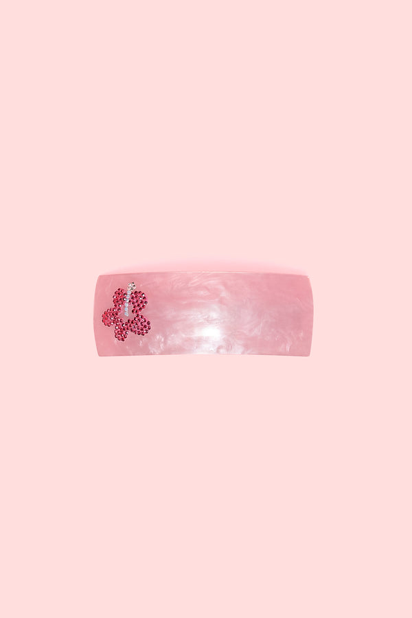 Barbie™ Rhinestone Flower Barrette Hair Clip