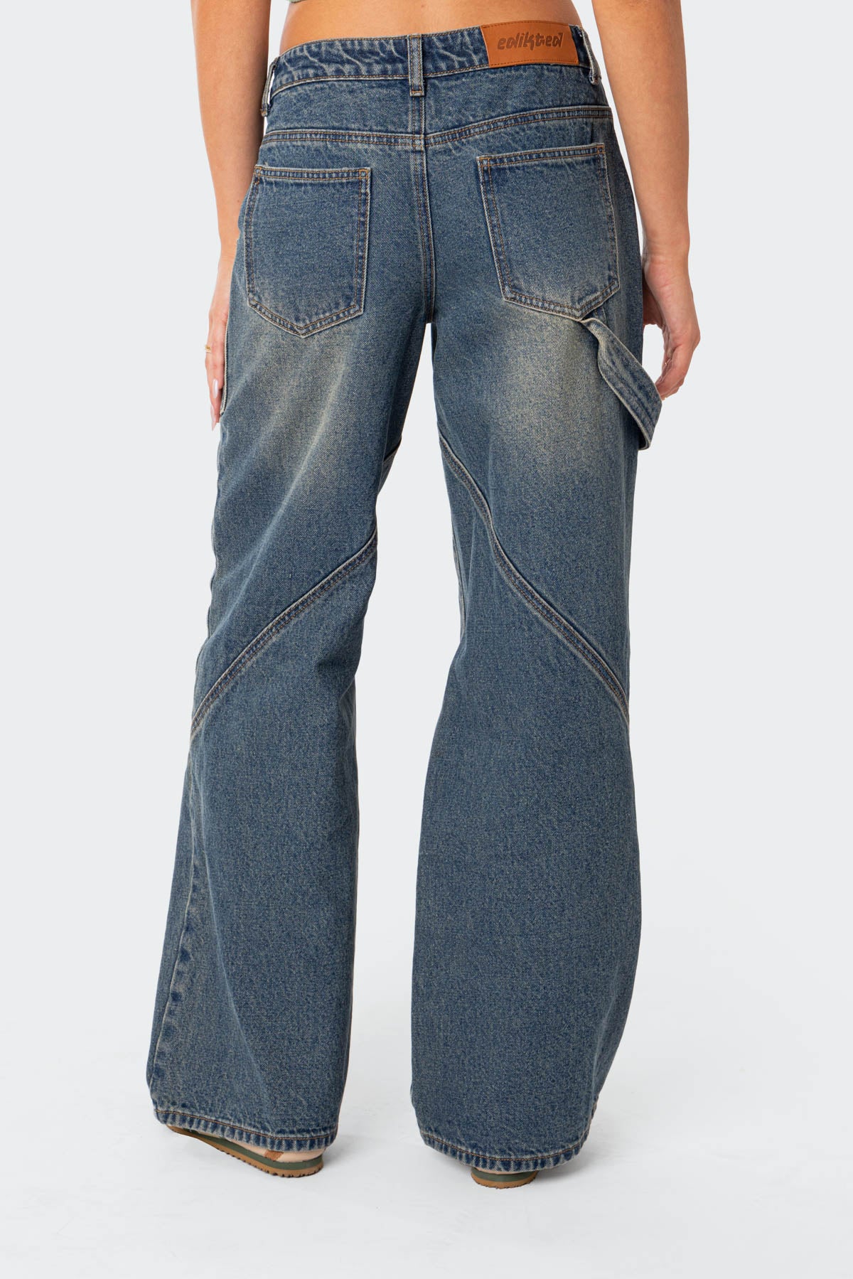 Serena Low Rise Baggy Carpenter Jeans