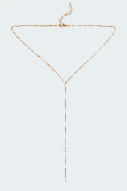 Cascading Drop Chain Necklace