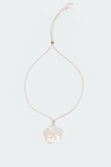 Beachy Flower String Necklace