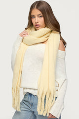 Fringed Chunky Scarf