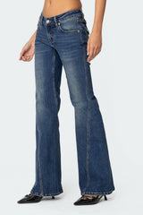 Colton Low Rise Bootcut Jeans