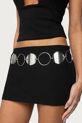 Chunky Circle Chain Belt