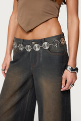 Textured Disc Chain Belt