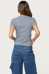 Nikkey Semi Sheer T Shirt