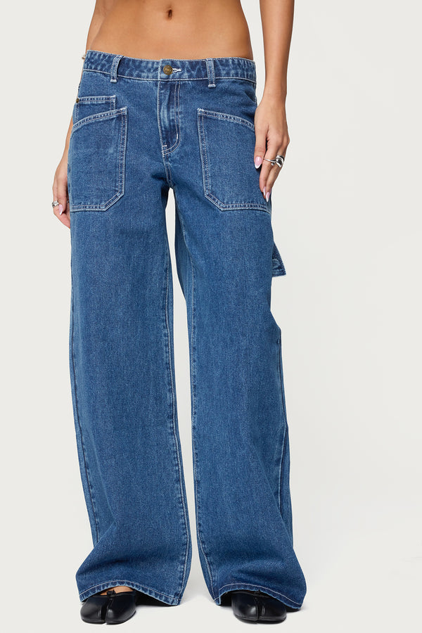 Connie Low Rise Baggy Carpenter Jeans
