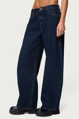 Jillian Low Rise Oversized Barrel Jeans