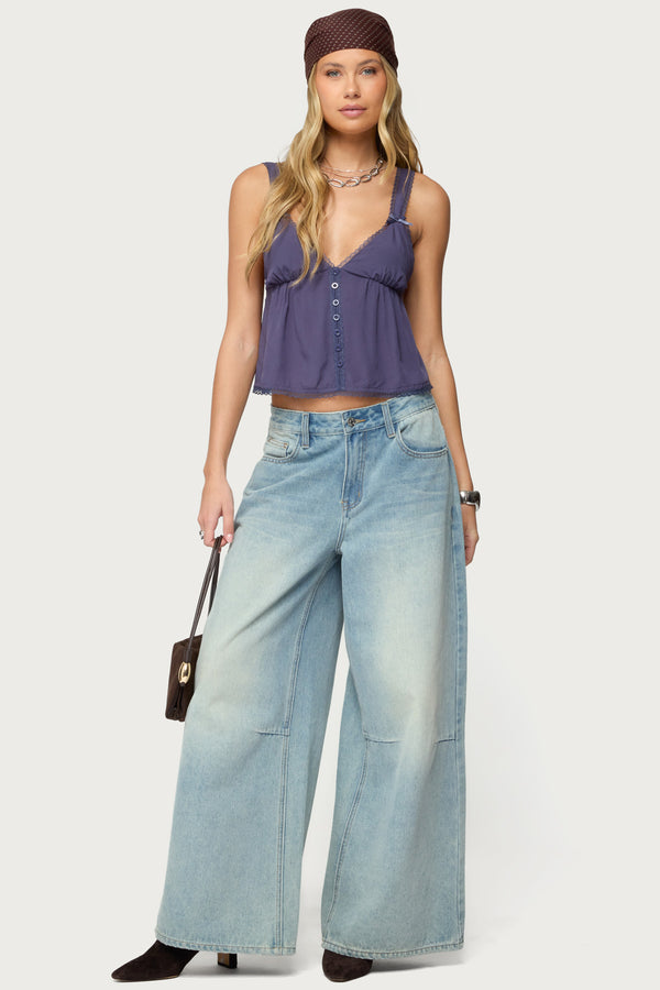 Andea Babydoll Tank Top