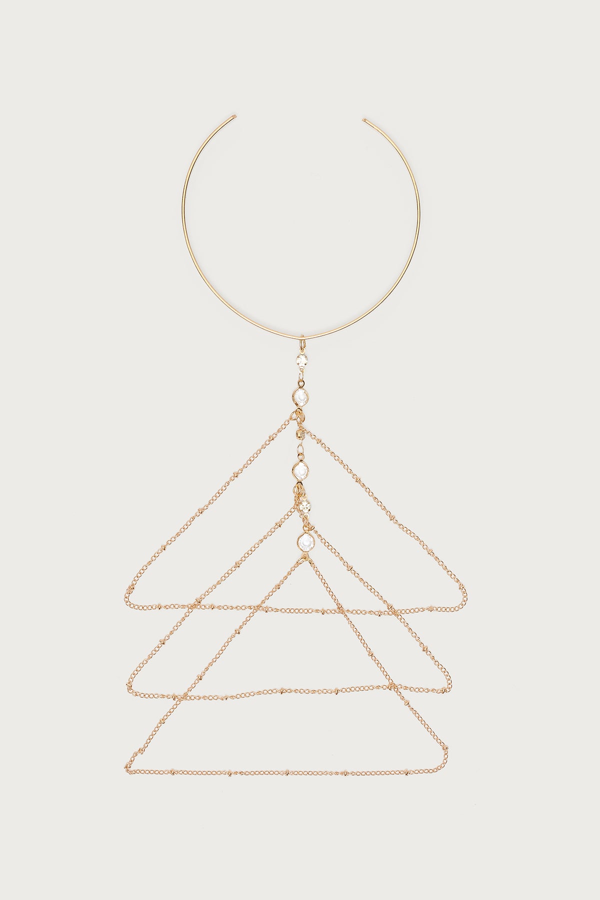 Festival Rhinestone Chain Arm Cuff