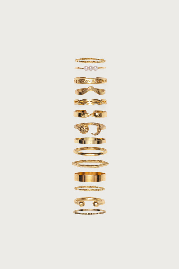 Assorted Stacking Ring Pack