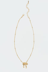 Put A Bow On It Necklace