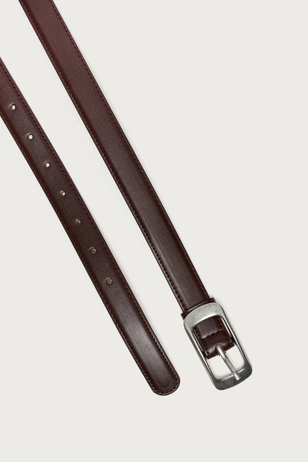 Buckle Babe Faux Leather Belt