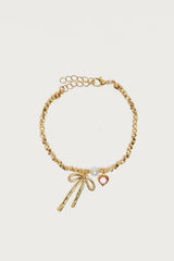Bow Charm Bracelet