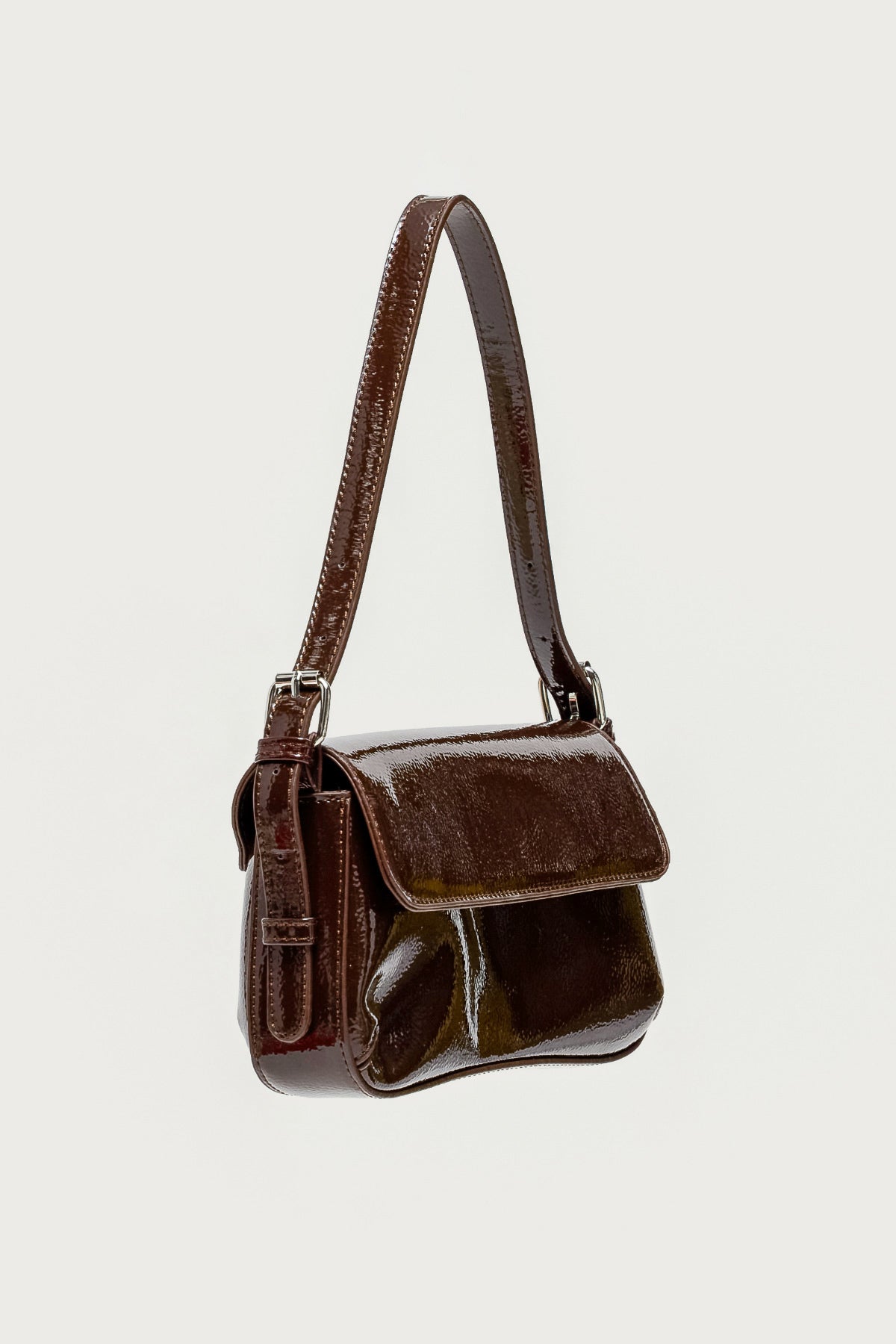 Red Carpet Faux Patent Leather Bag