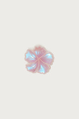 Iridescent Flower Claw Clip