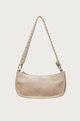 Studded Strap Faux Leather Bag