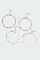 Golden Hour Assorted Anklet Pack