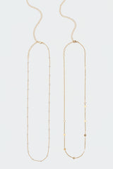 Pearly Double Belly Chain