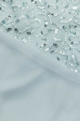 Beadie Sheer Chiffon Strapless Top