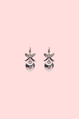 Barbie™ Bow & Heart Hoop Earrings