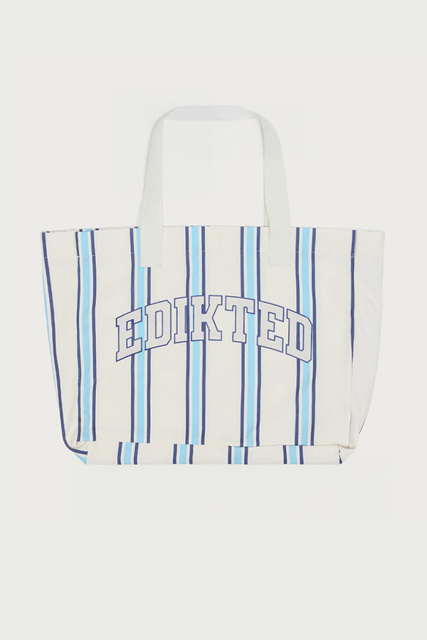 Edikted Stripey Tote Bag