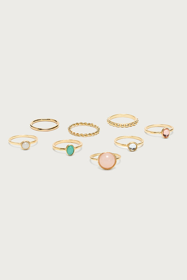 Dainty Gemstone Ring Pack