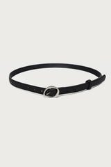 Faux Suede Slim Belt
