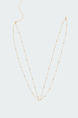 Bead Double Belly Chain