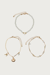 Pearly Coastal Charm Bracelet Pack