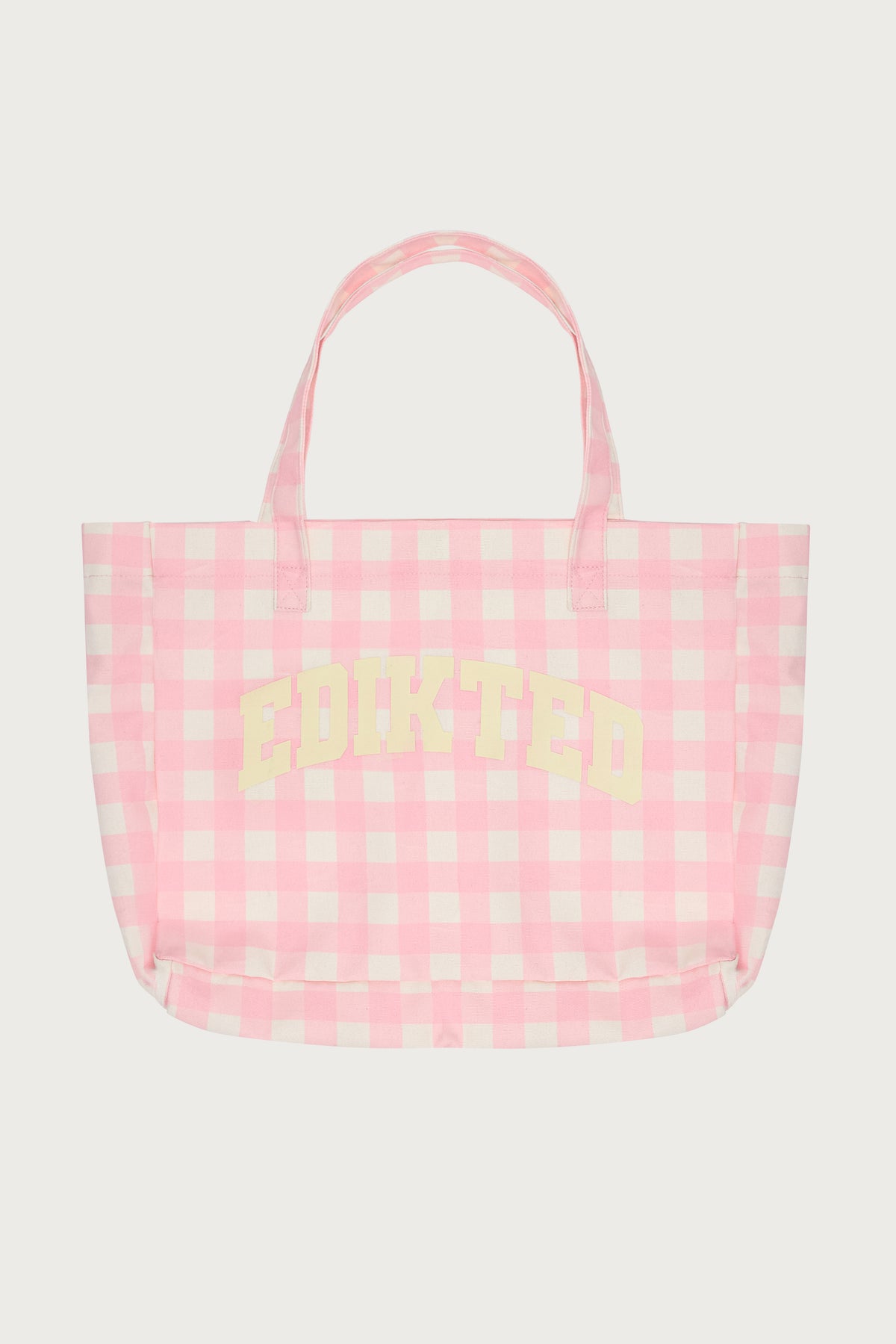 Edikted Gingham Tote Bag