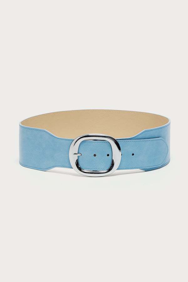 Chunky Faux Leather Belt