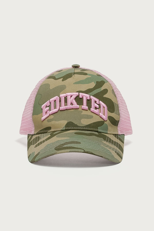 Edikted Core Camo Trucker Hat