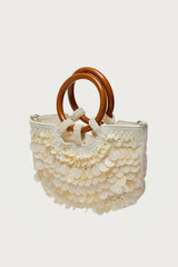 Iridescent Disc Hand Bag