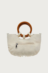 Iridescent Disc Hand Bag