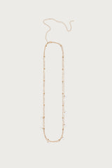 Gem & Bead Double Belly Chain