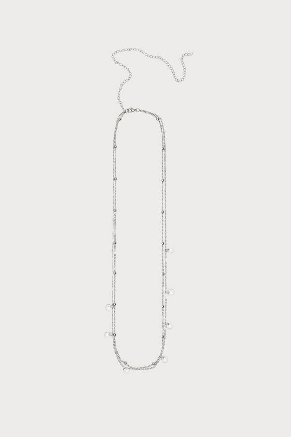 Gem & Bead Double Belly Chain