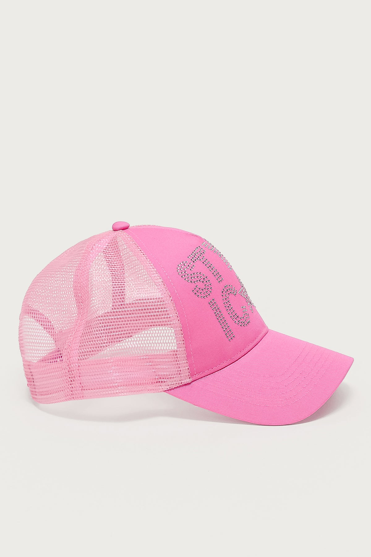Style Icon Rhinestone Trucker Hat