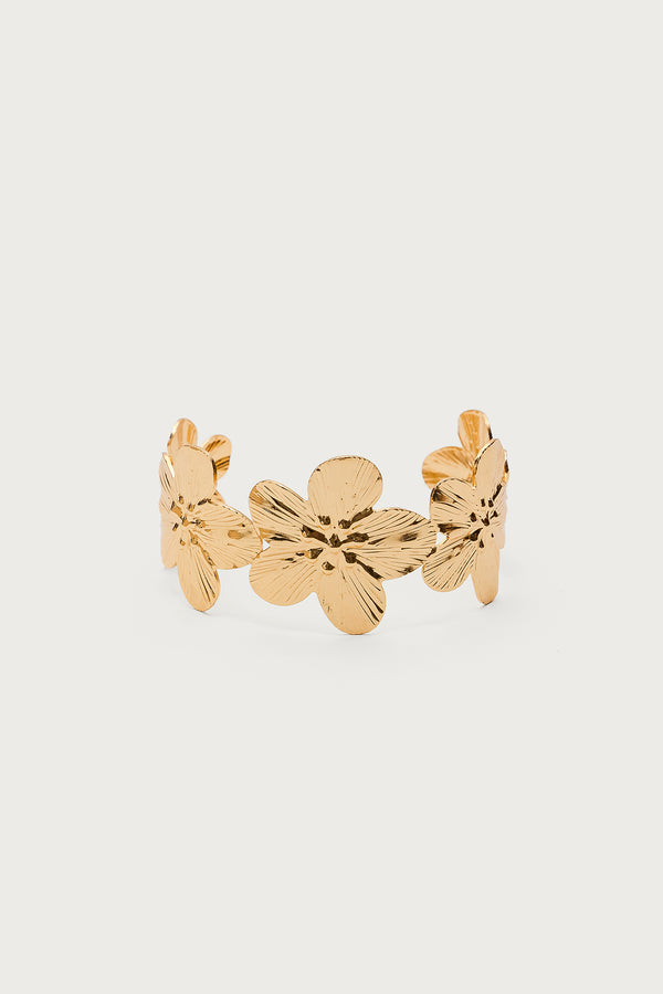 Bloomie Flower Cuff Bracelet