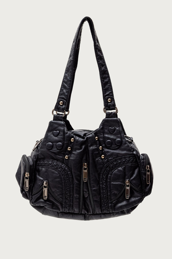 Bratty Faux Leather Bag