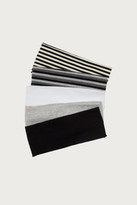 Assorted Striped Headband Pack