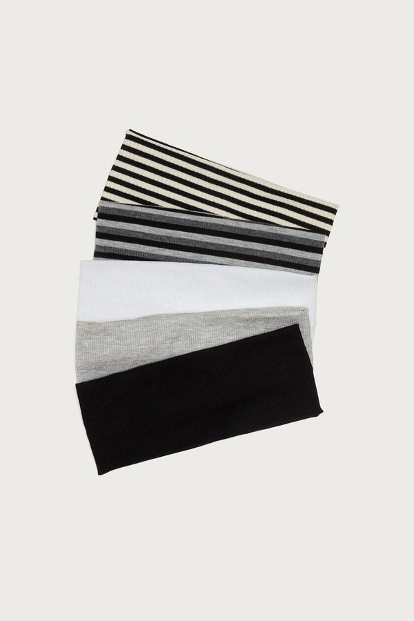 Assorted Striped Headband Pack