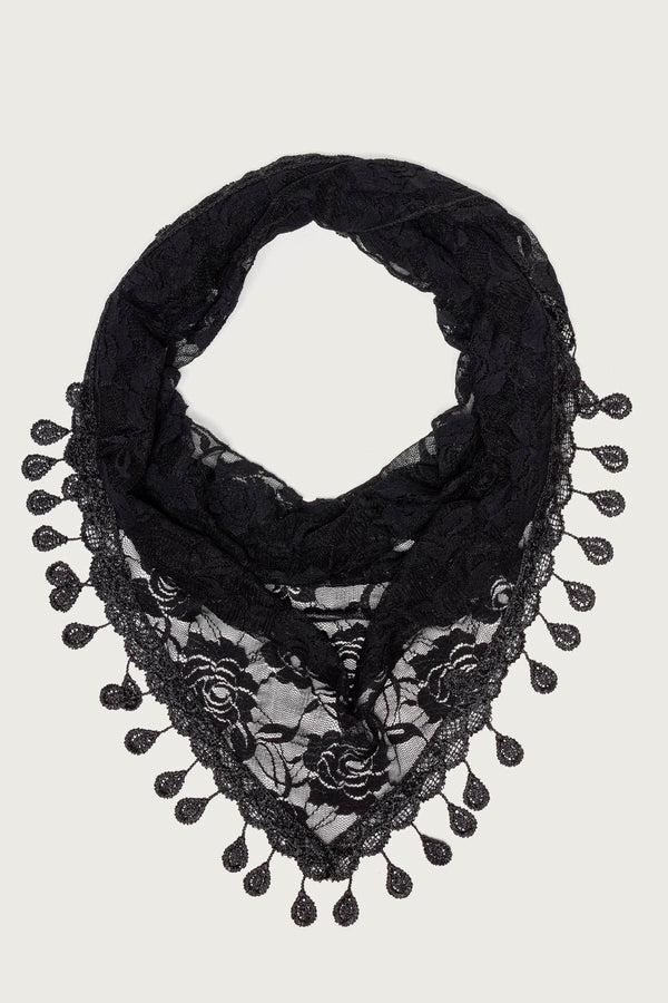 Lover Floral Sheer Lace Waist Scarf