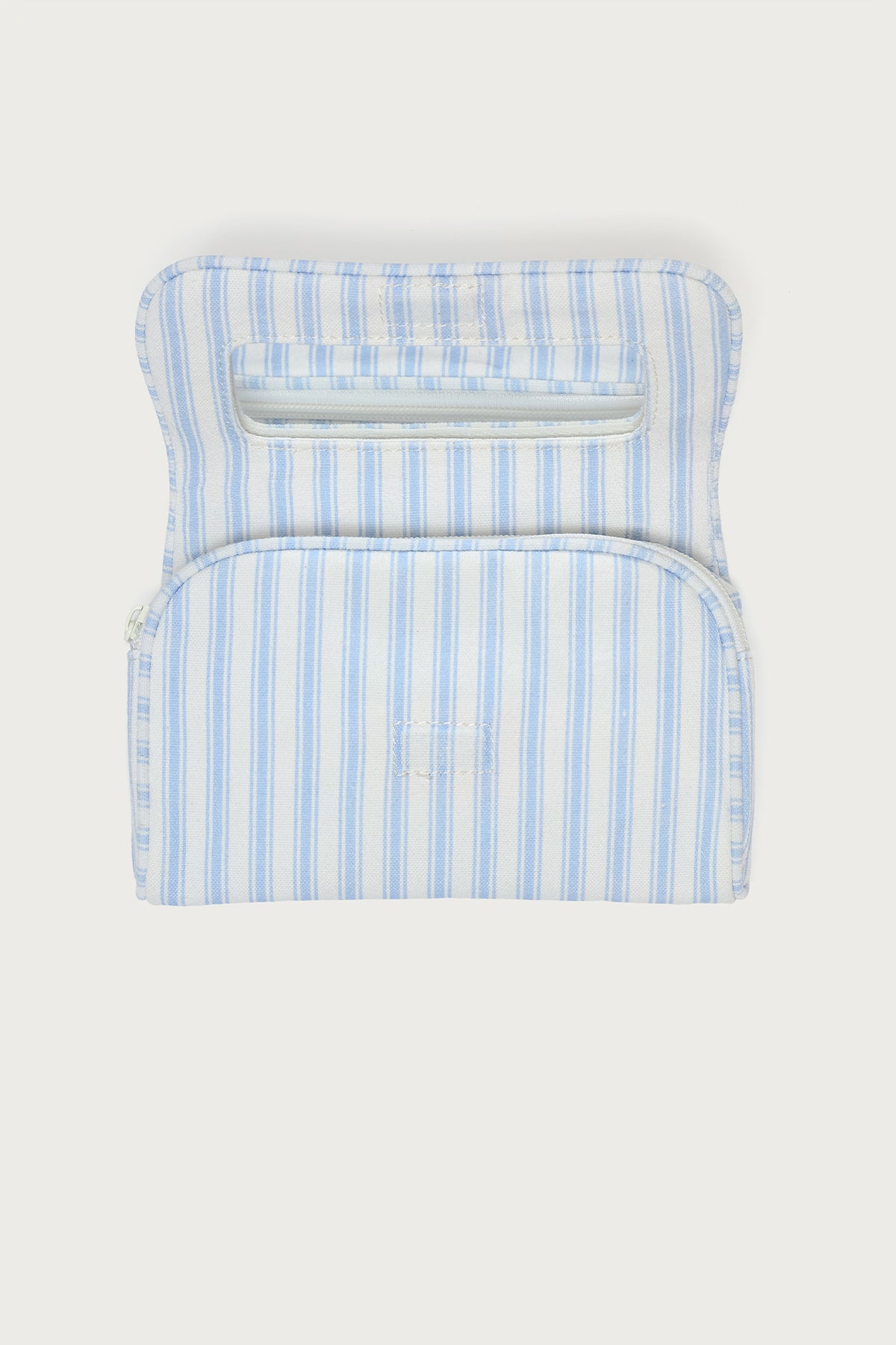 Striped Makeup Bag