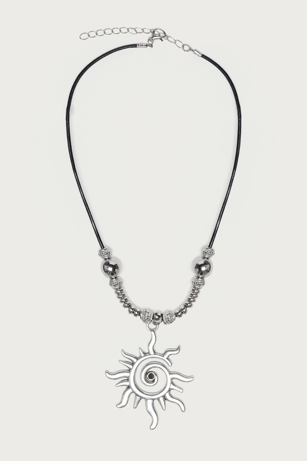 Bead Sun Cord Necklace