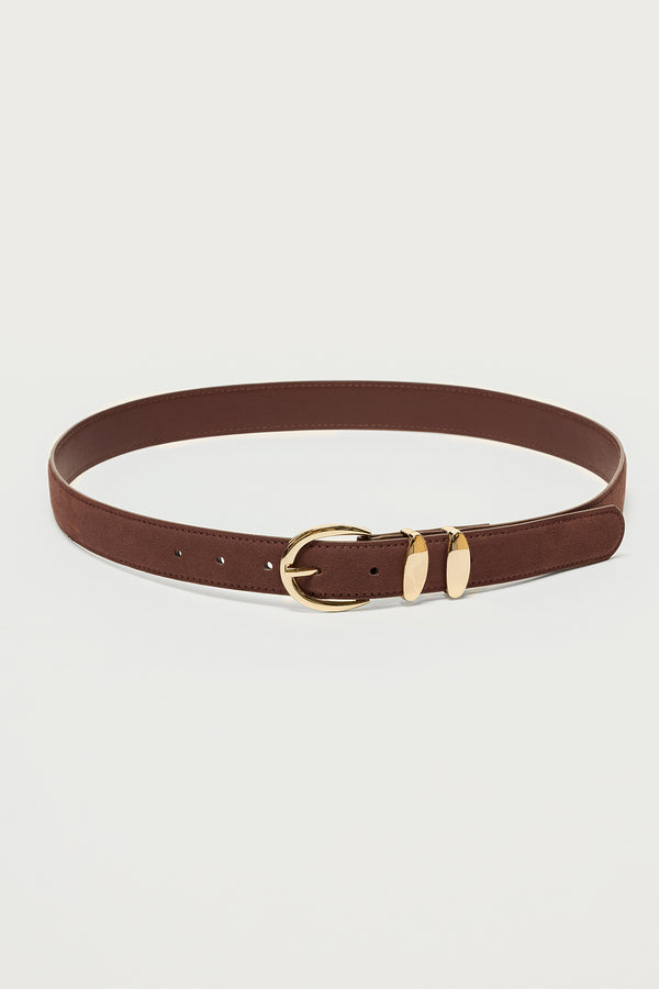 Retro Suede Belt