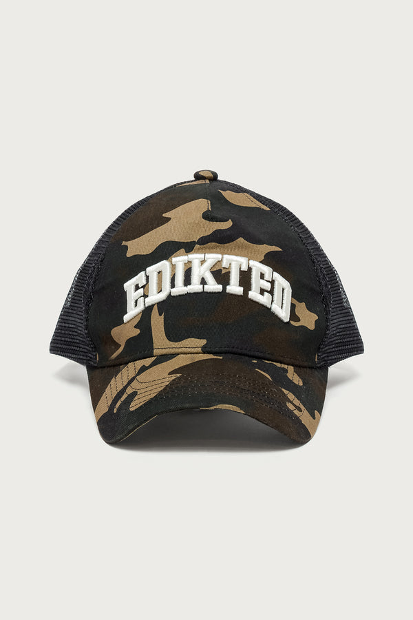 Edikted Core Camo Trucker Hat
